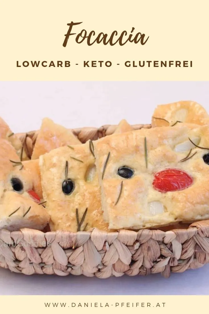 Rezept Focaccia lowcarb glutenfrei