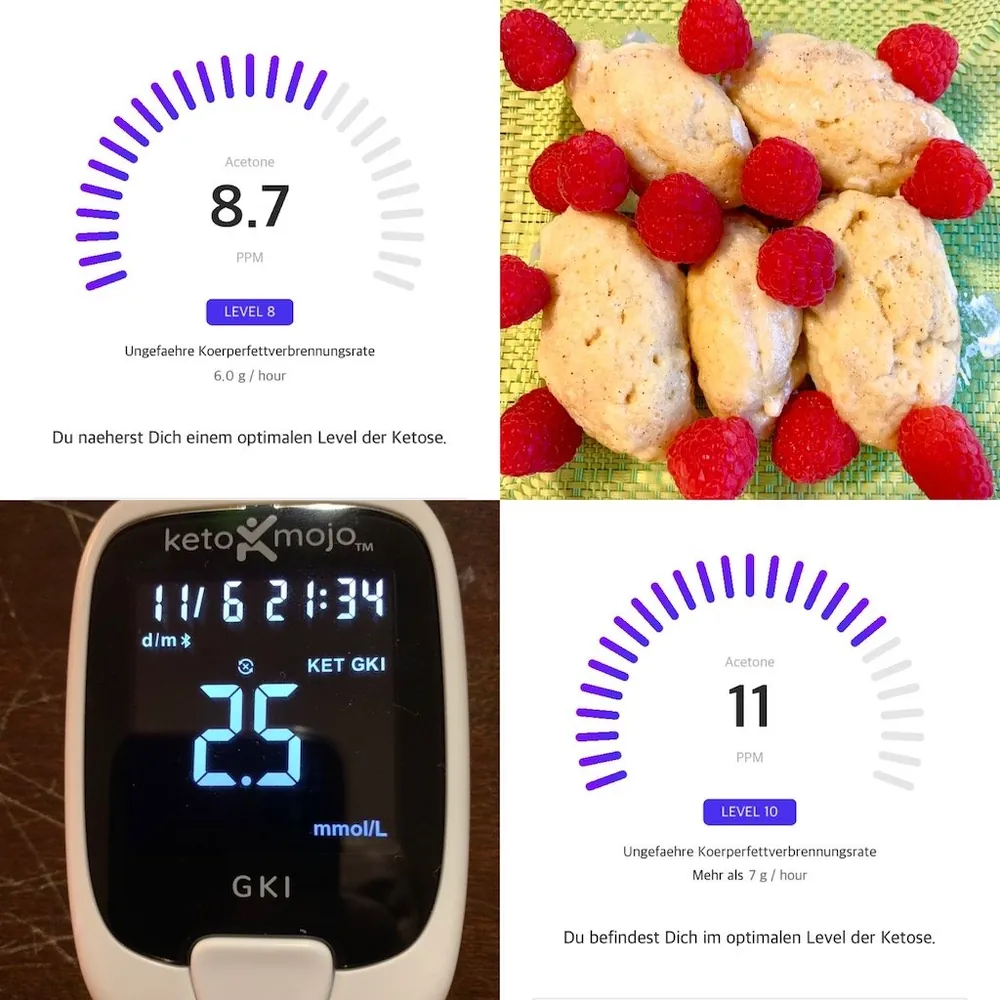 Rezept Topfen-Vanille-Nockerl lowcarb keto glutenfrei